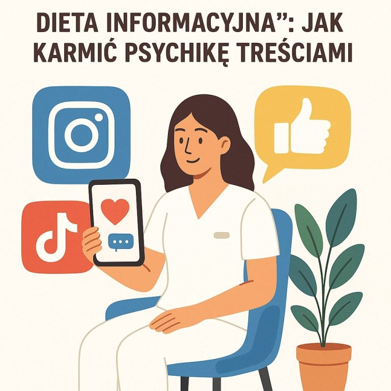 Dieta informacyjna” jak karmić psychikę treściami