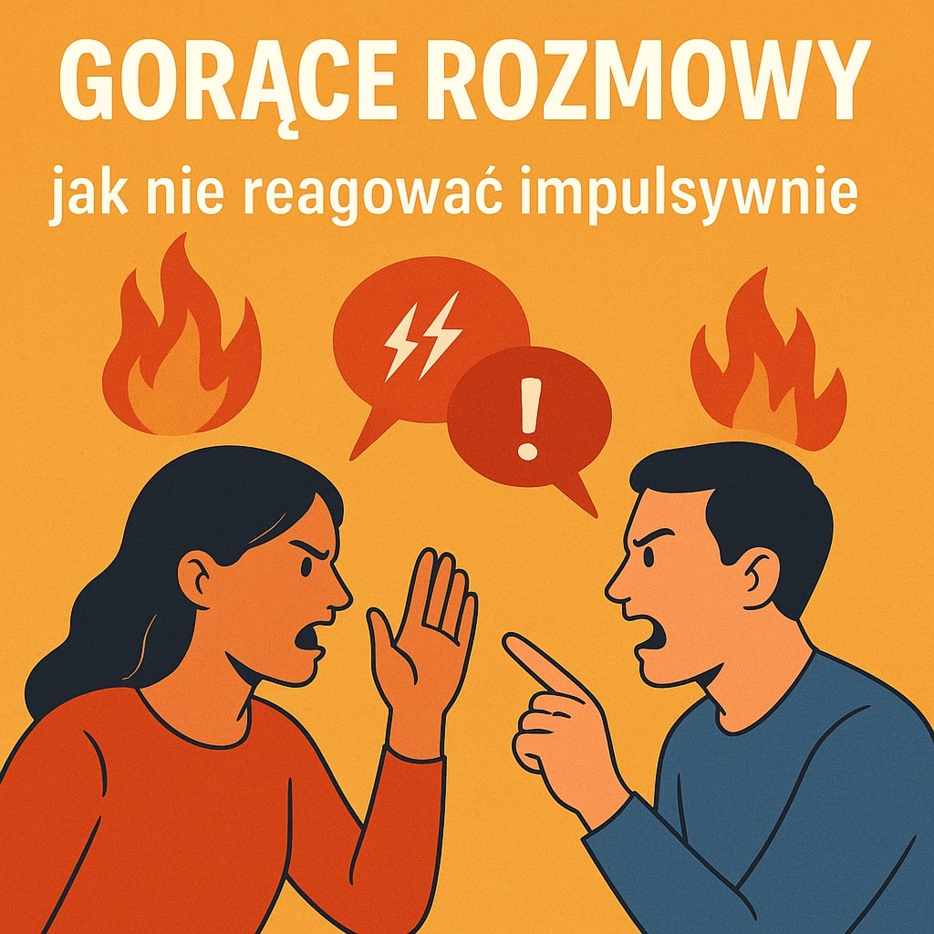 Gorące rozmowy jak nie reagować impulsywnie Przewodnik po chłodnej głowie