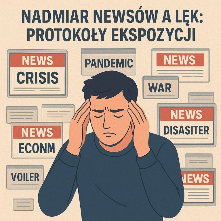 Nadmiar newsów a lęk protokoły ekspozycji
