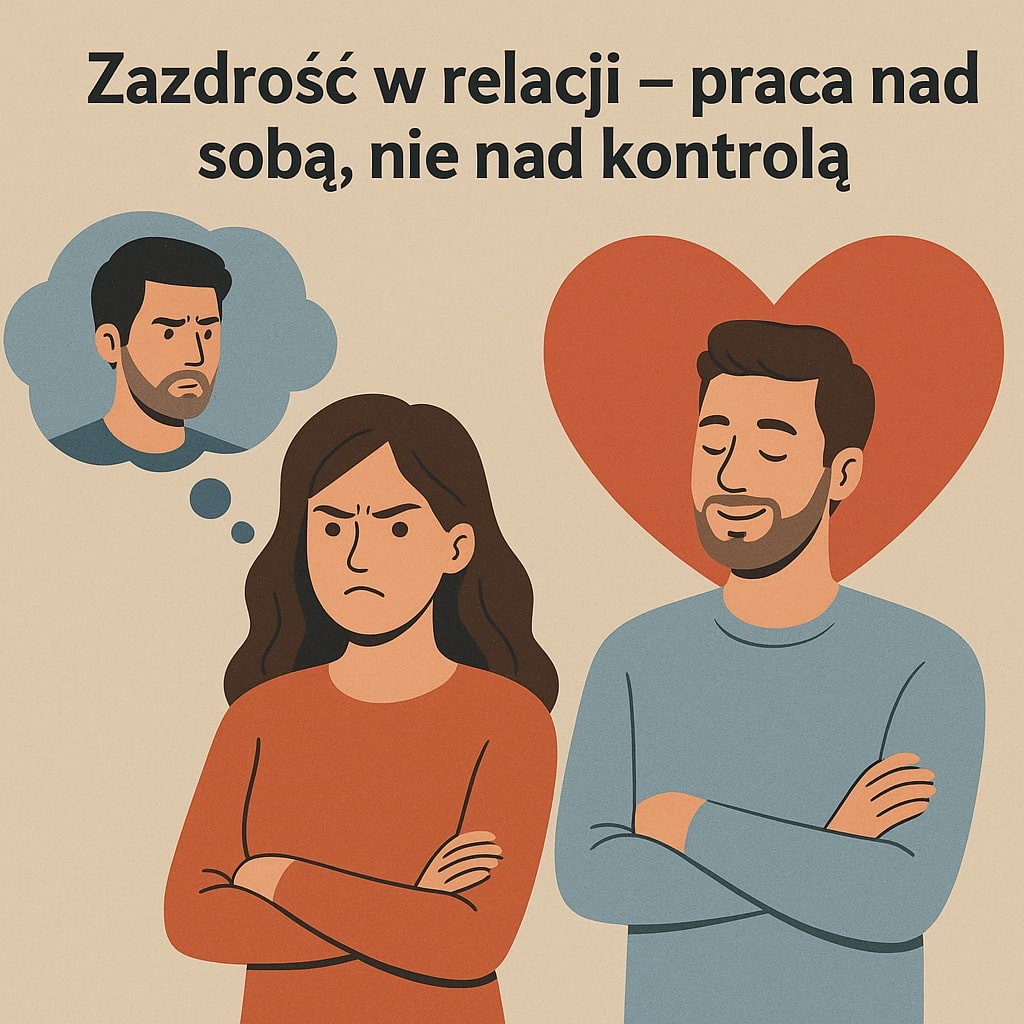 Zazdrość w relacji – praca nad sobą, nie nad kontrolą